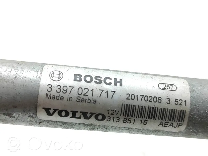 Volvo S90, V90 Mechanizm wycieraczek szyby przedniej / czołowej 31385115