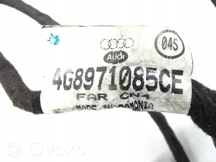 Audi A7 S7 4G Cableado del sensor de aparcamiento (PDC) 4G8971085CE