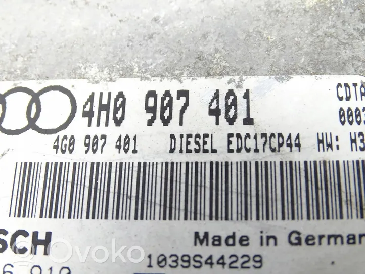 Audi A8 S8 D4 4H Engine control unit/module ECU 4H0907401