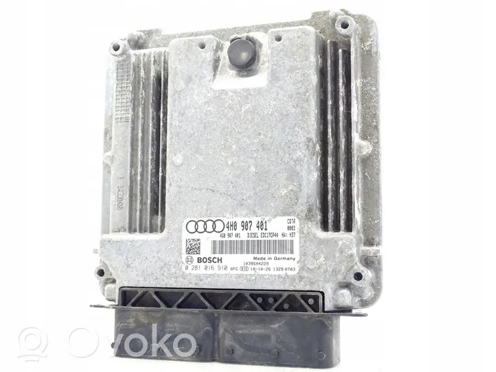 Audi A8 S8 D4 4H Engine control unit/module ECU 4H0907401