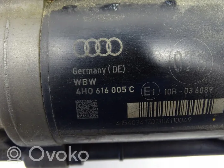 Audi A8 S8 D4 4H Kompresor zawieszenia tylnego pneumatycznego 4H0616005C