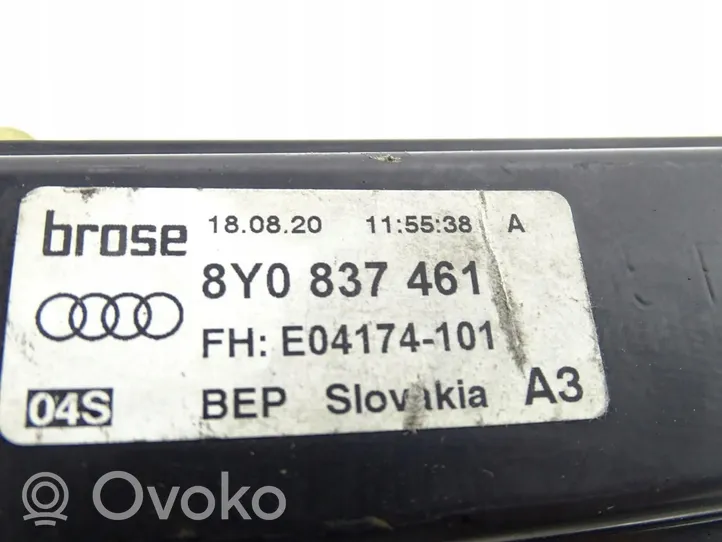 Audi A3 8Y Elektryczny podnośnik szyby drzwi przednich 8Y0837461