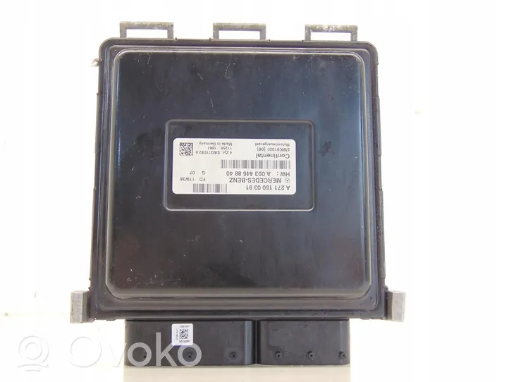 Mercedes-Benz C W204 Galios (ECU) modulis A2711500391