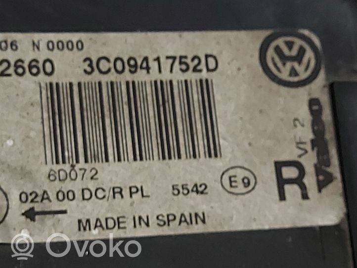 Volkswagen PASSAT B6 Etu-/Ajovalo 3C0941752D