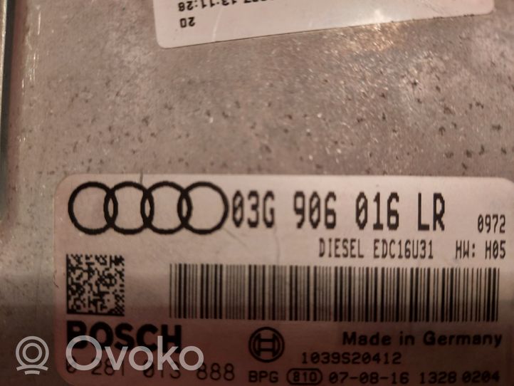 Audi A4 S4 B7 8E 8H Centralina/modulo del motore 03G906016LR