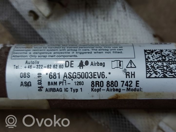 Audi Q5 SQ5 Stogo oro pagalvė (užuolaida) 8R0880742E