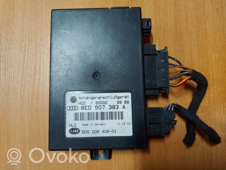 Volkswagen Touareg I Tow bar trailer control unit/module 8E0907383A