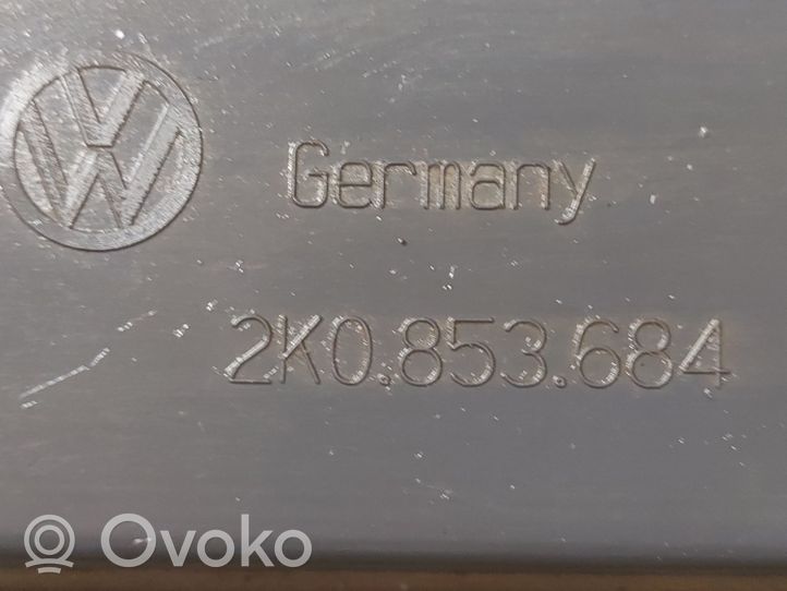 Volkswagen Caddy Etupuskurin alempi jäähdytinsäleikkö 2K0853684