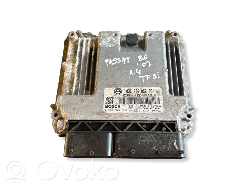 Engine control unit/module   03C906056EE,03C906056AK,0261S02383