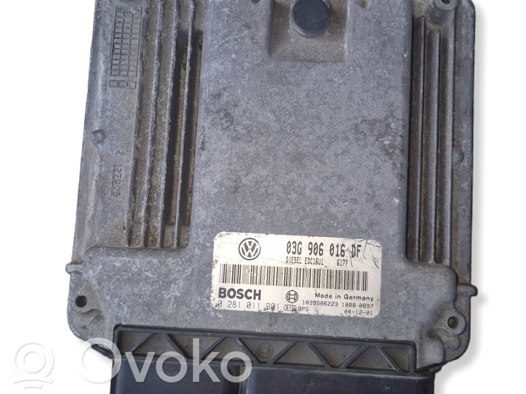 Volkswagen Golf V Engine control unit/module 