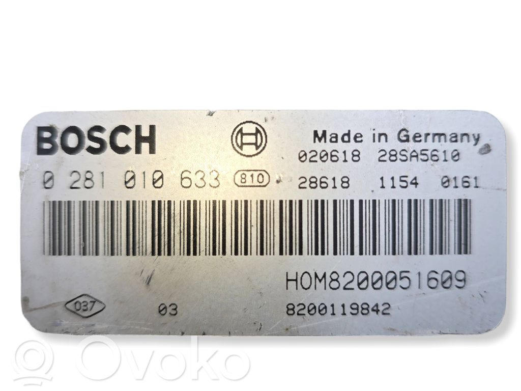 Opel Vivaro Engine control unit/module 