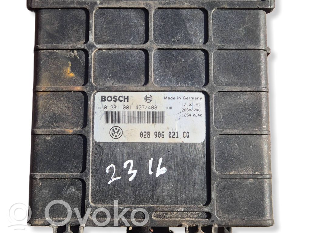 Volkswagen Caddy Engine control unit/module 