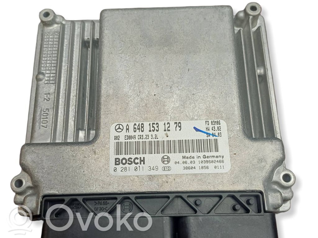 Mercedes-Benz E W211 Engine control unit/module 