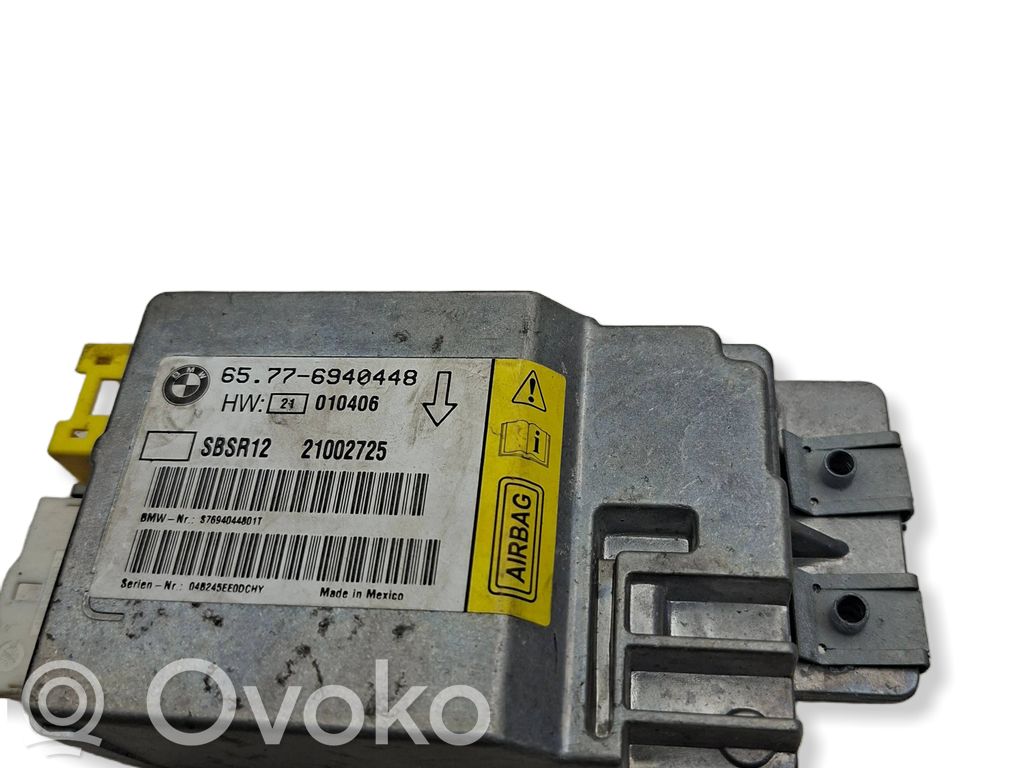 Airbag control unit/module   65776940448,21002725,6940448