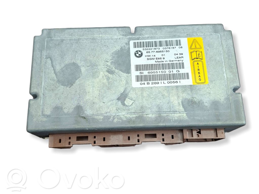 BMW 7 E65 E66 Airbag control unit/module 