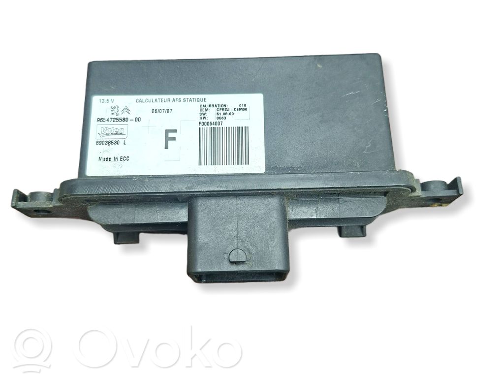 Peugeot 207 CC Light module LCM 