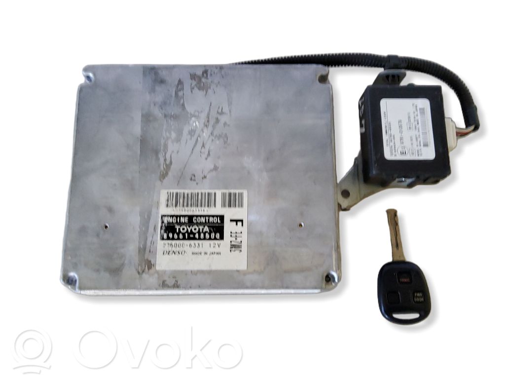 Lexus RX 330 - 350 - 400H Engine ECU kit and lock set 