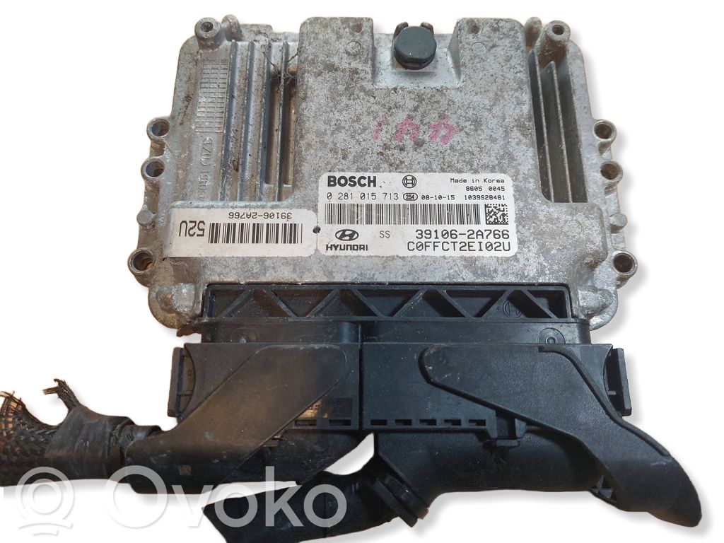 Engine control unit/module ECU   0281015713,391062A766,1039S28481