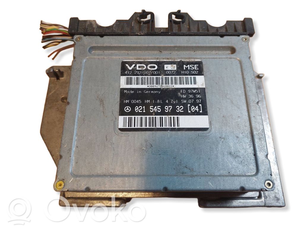 Mercedes-Benz C W202 Centralina/modulo motore ECU 
