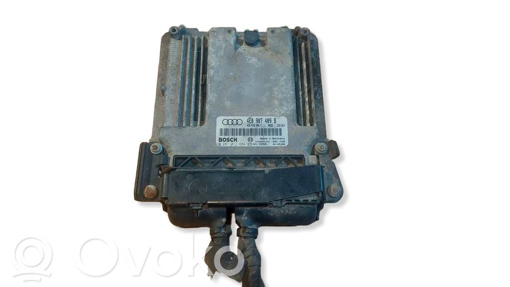 Audi A8 S8 D3 4E Unitate control motor/modul ECU 