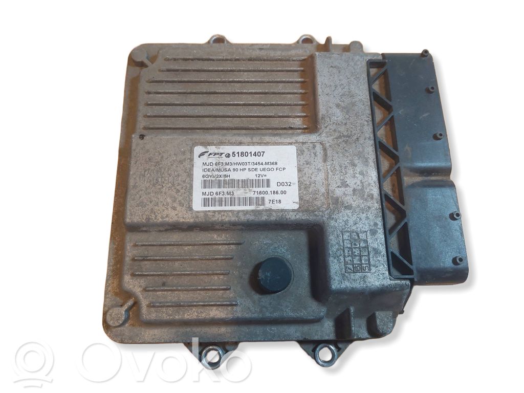 Fiat Idea Engine control unit/module ECU 