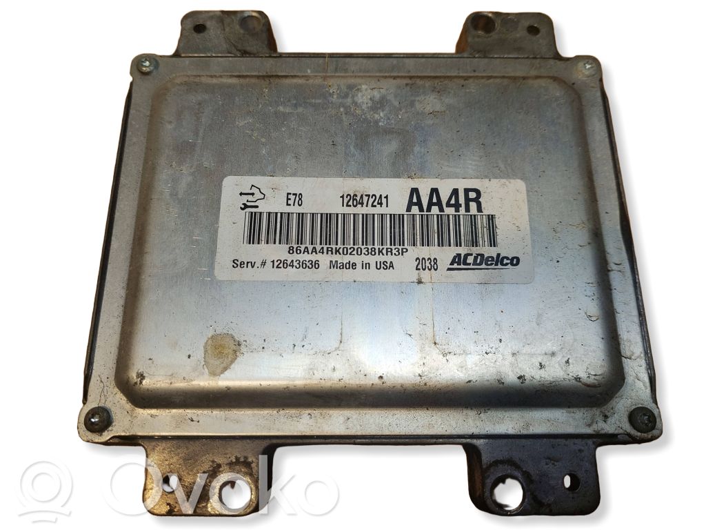 Opel Astra J Engine control unit/module ECU 