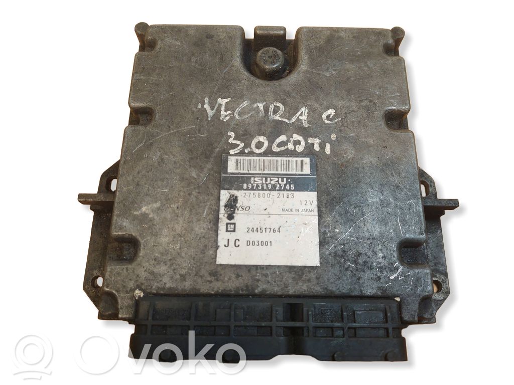 Opel Vectra C Engine control unit/module ECU 