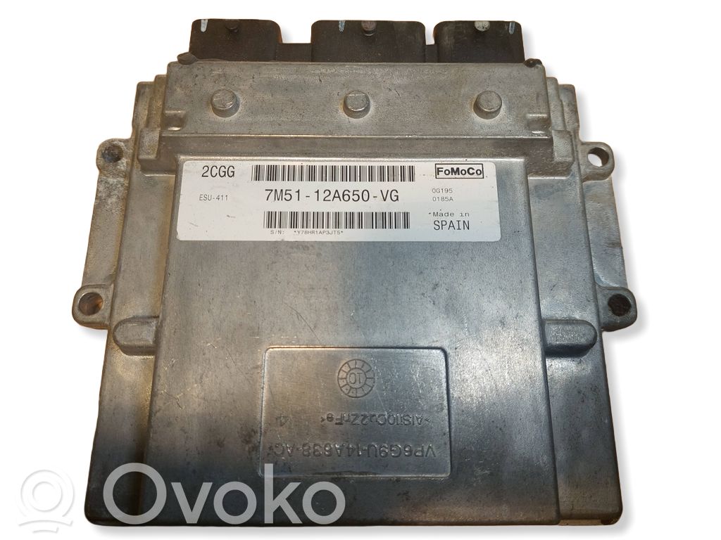 Engine control unit/module ECU   7M5112A650VG,ESU411