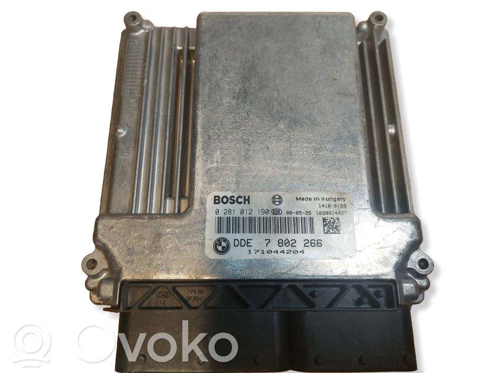 BMW 5 E60 E61 Engine control unit/module ECU 