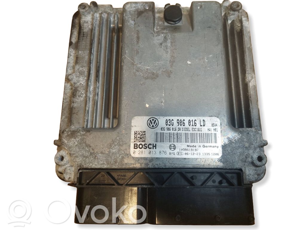 Volkswagen Golf V Engine control unit/module ECU 