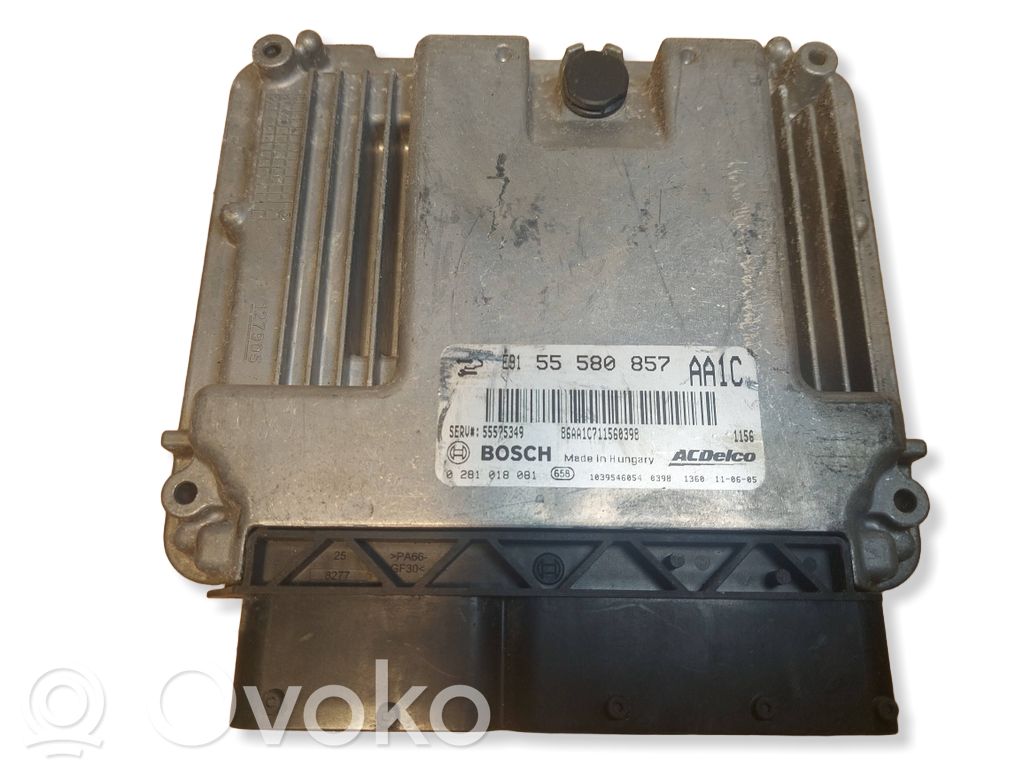 Opel Astra J Unidad de control/módulo ECU del motor 