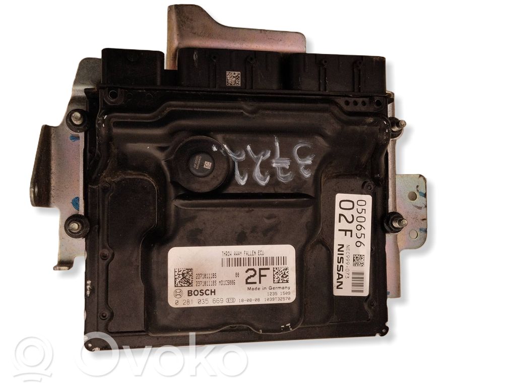 Nissan Qashqai Engine control unit/module 