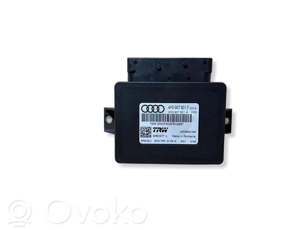 Hand brake control module   4H0907801A,4H0907801F,A2C58091263