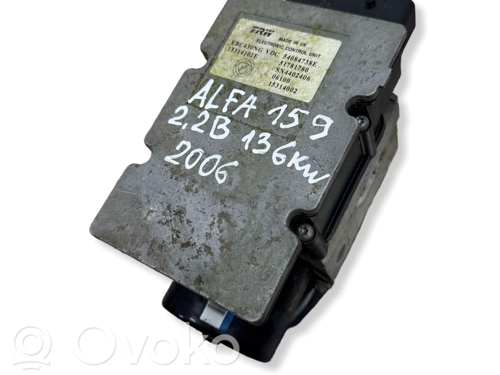 Alfa Romeo 159 Блок ABS 