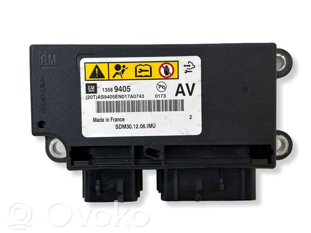 Opel Adam Airbag control unit/module 