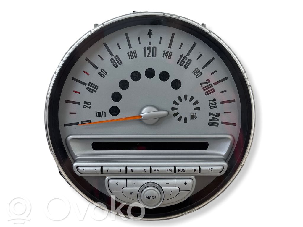 Mini One - Cooper Coupe R56 Speedometer (instrument cluster) 