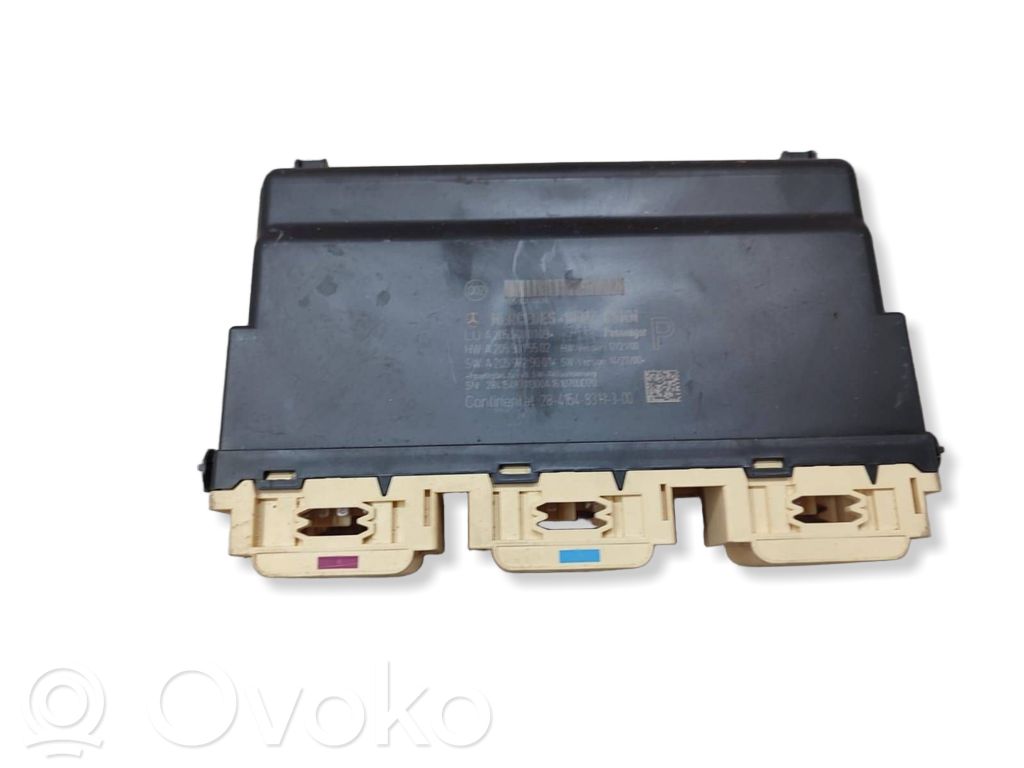 Mercedes-Benz C W205 Module de commande de siège 