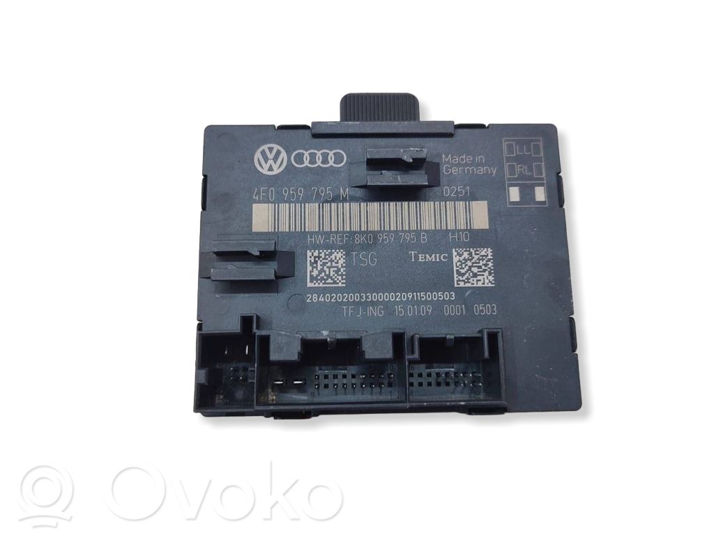 Unité de commande module de porte   4F0959795M