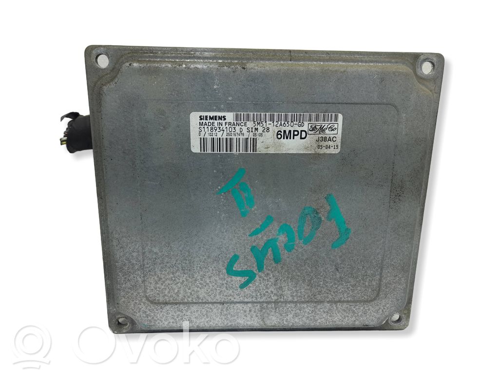 Ford Focus Sterownik / Moduł ECU 