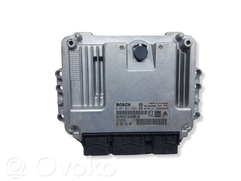 Peugeot 407 Engine control unit/module 