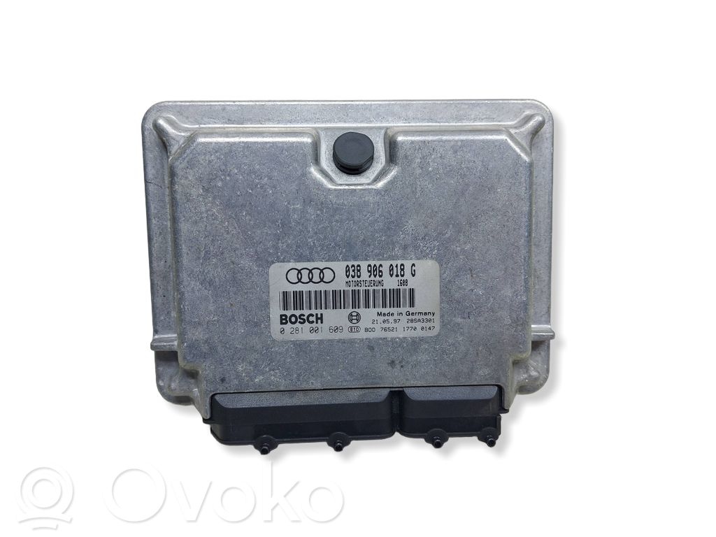 Engine control unit/module   038906018GKASAC,038906018G,0281001609