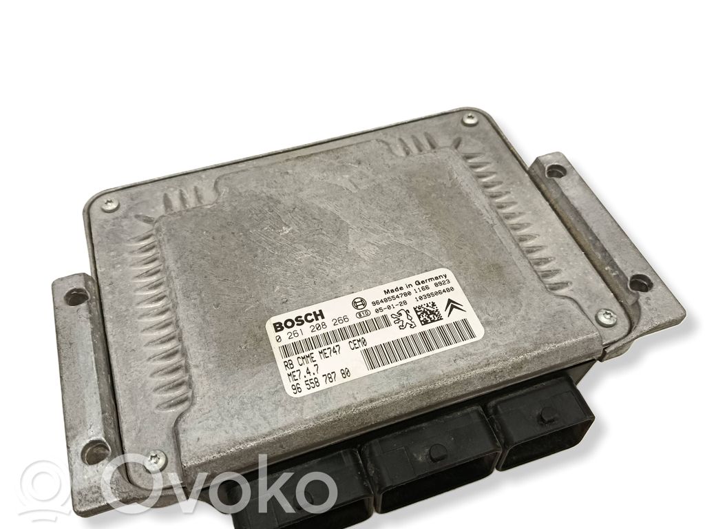 Peugeot 407 Engine control unit/module 