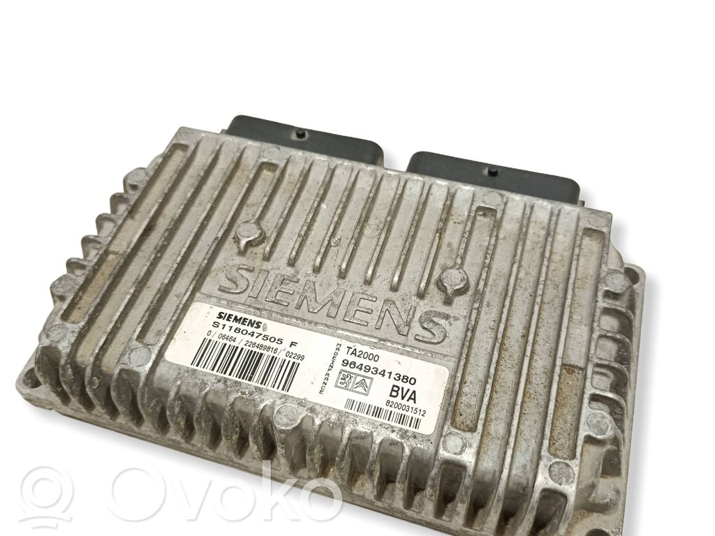 Peugeot 307 Module de contrôle de boîte de vitesses ECU 