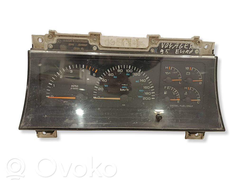 Chrysler Voyager Speedometer (instrument cluster) 