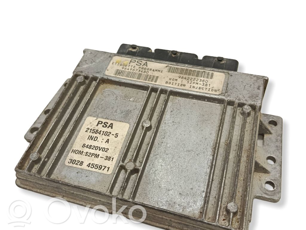 Citroen C3 Engine control unit/module 