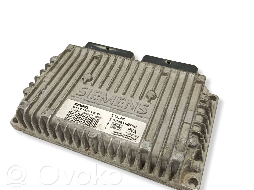 Peugeot 206 Gearbox control unit/module 