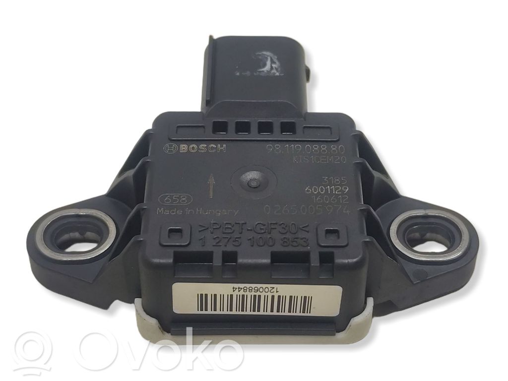 Citroen Berlingo Sensor ESP de aceleración de frecuencia del intermitente 