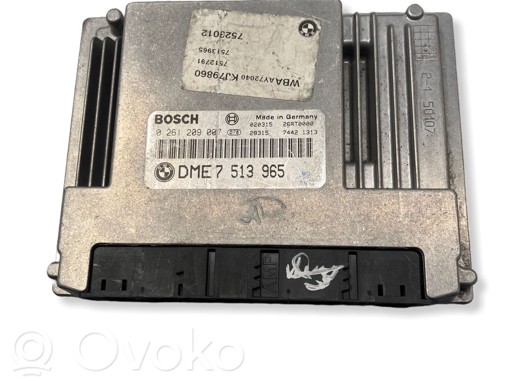 Engine control unit/module   7513965,26RT0000,0261209007