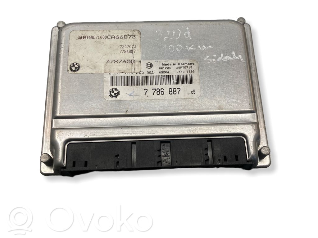 BMW 3 E46 Unitate/modul de control motor 