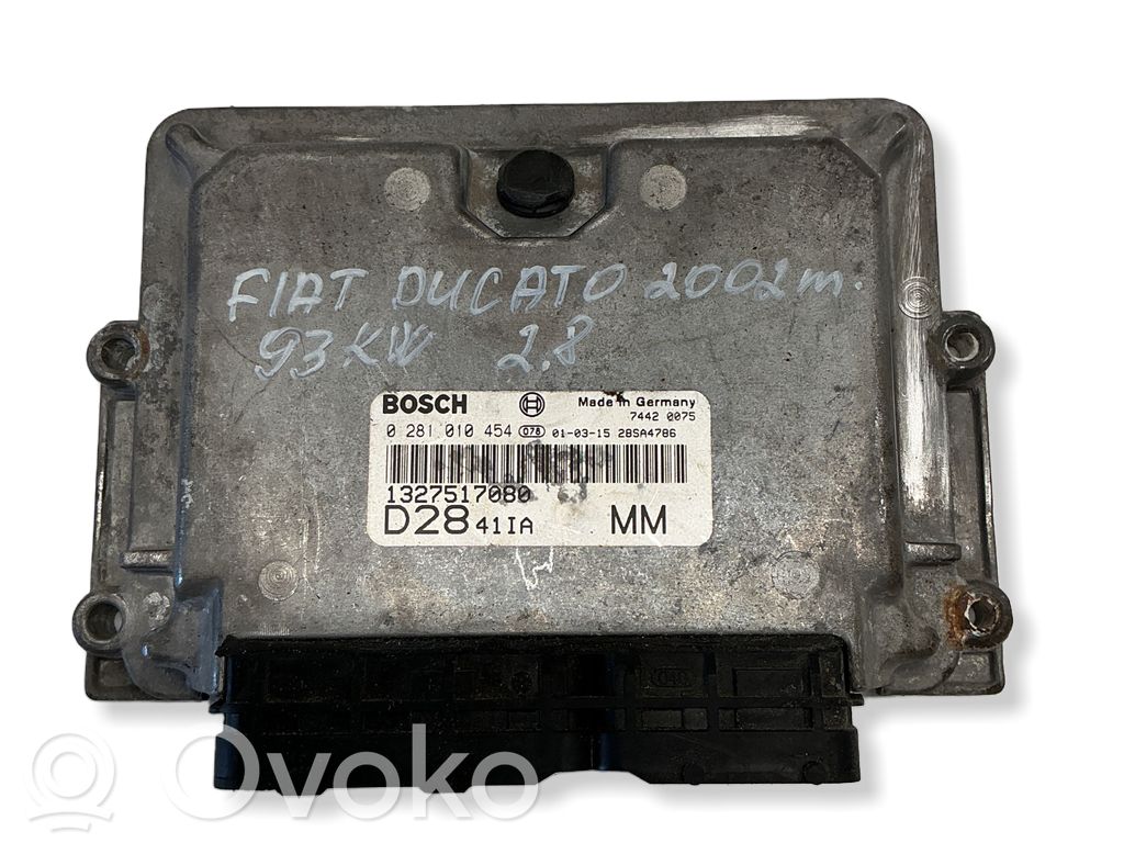 Fiat Ducato Engine control unit/module 